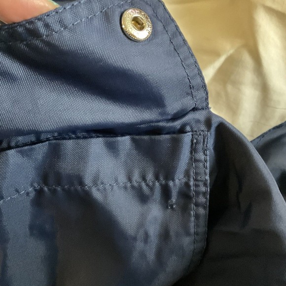 Vintage 90s Perry Ellis Mens XXL Red White Blue Windbreaker  Full Zip Jacket - Picture 3 of 16